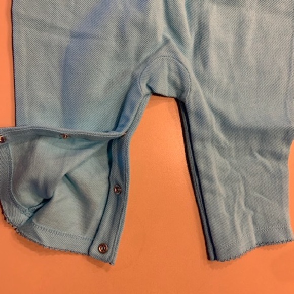 NWT Ralph Lauren LAYETTE L/S ONESIE- Turquoise - 9 Month - Picture 10 of 10
